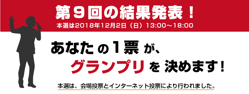 グランプリ決定！